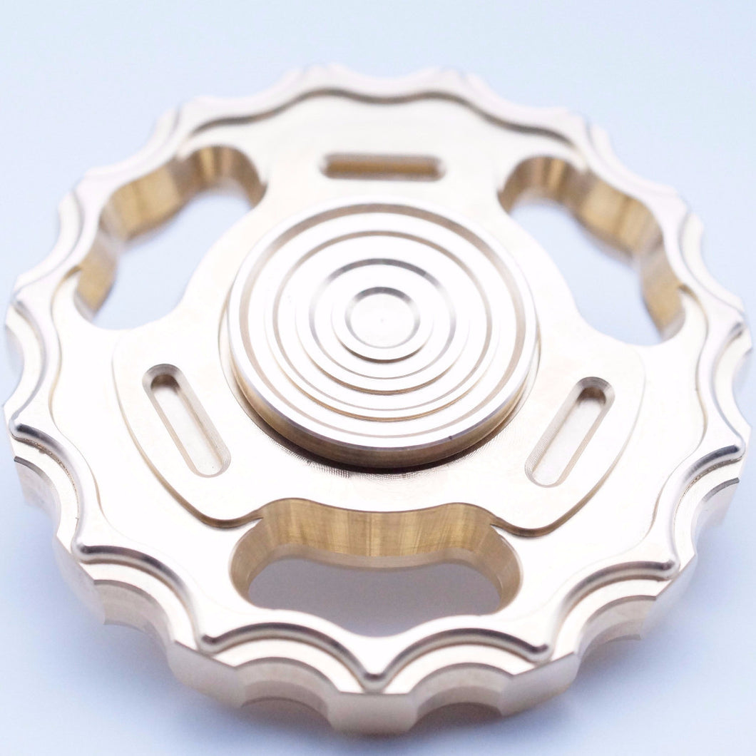 The Crank - Spinner Edition - Brass