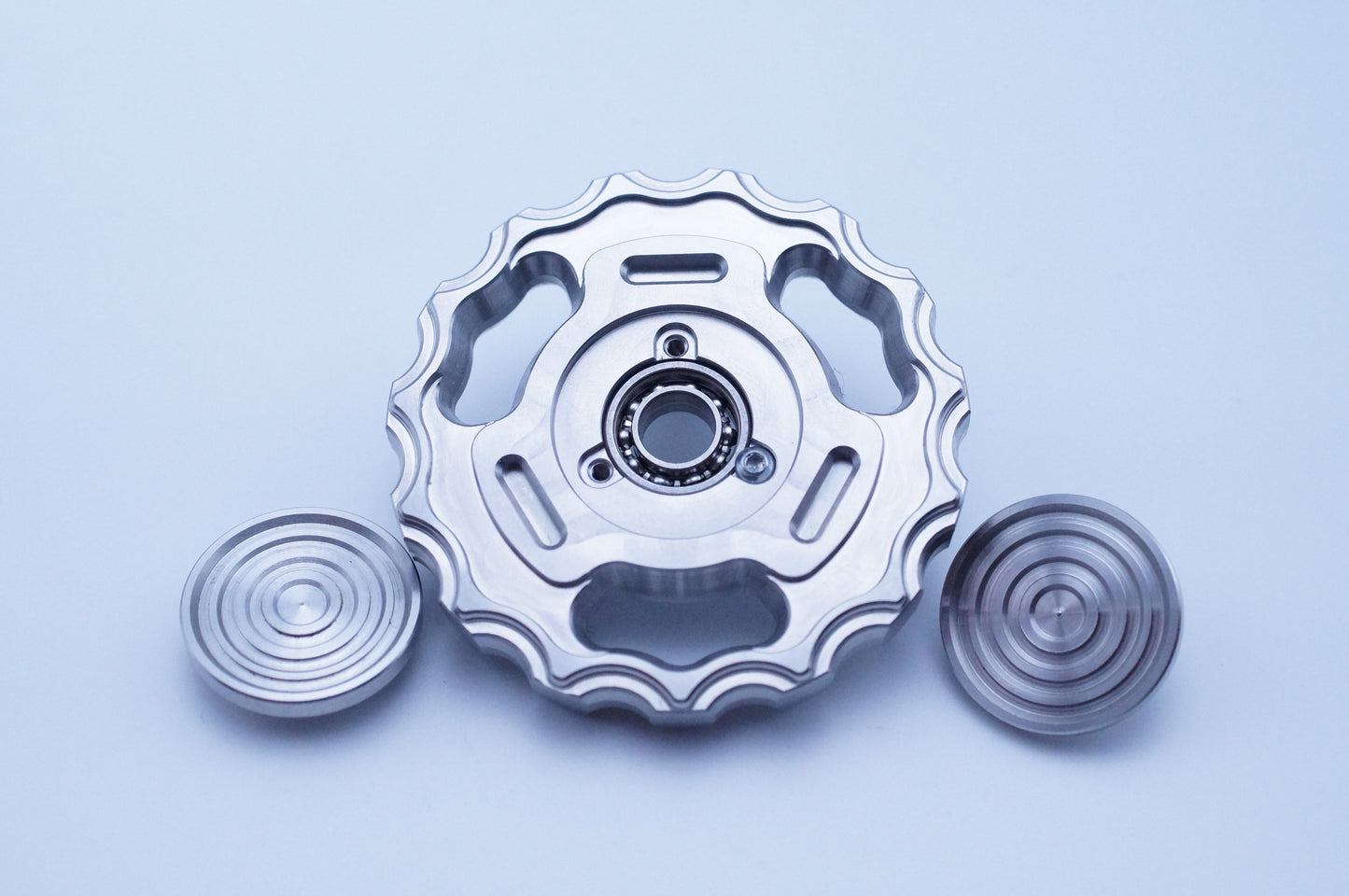The Crank - Spinner Edition - Stainless Steel